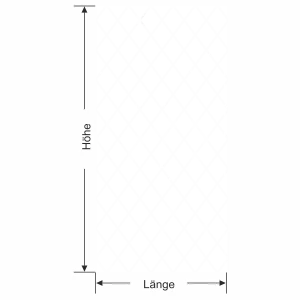 Sichtschutzfolie Gewerbe Rauten - Ansicht Farbauswahl und Anleitung zur Größenberechnung