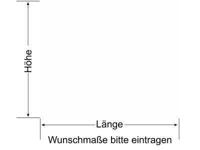 Sichtschutzfolie Gewerbe Streifen 1/0,5