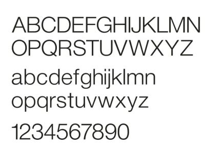 Sichtschutzfolie mit Wunschtext - Ansicht Alphabet