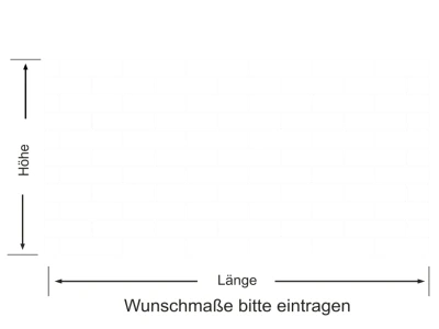 Sichtschutzfolie Steinmauer