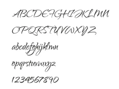 Sichtschutzfolie Tierarzt - Ansicht Schreibschrift zur Wunschtextgestaltung